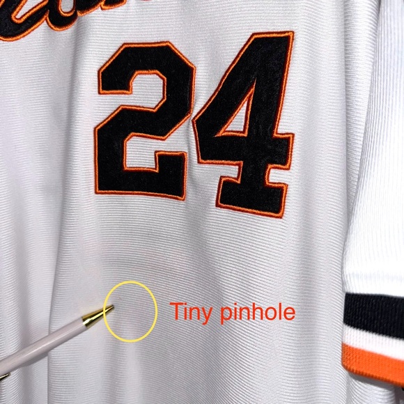 Mitchell & Ness San Francisco Giants Willie Mays Jersey 54 HOF Cooperstown 2XL - Picture 6 of 12